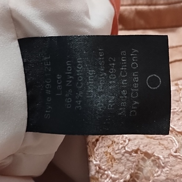 Elegant Pink Lace Halter Dress - Picture 11 of 14